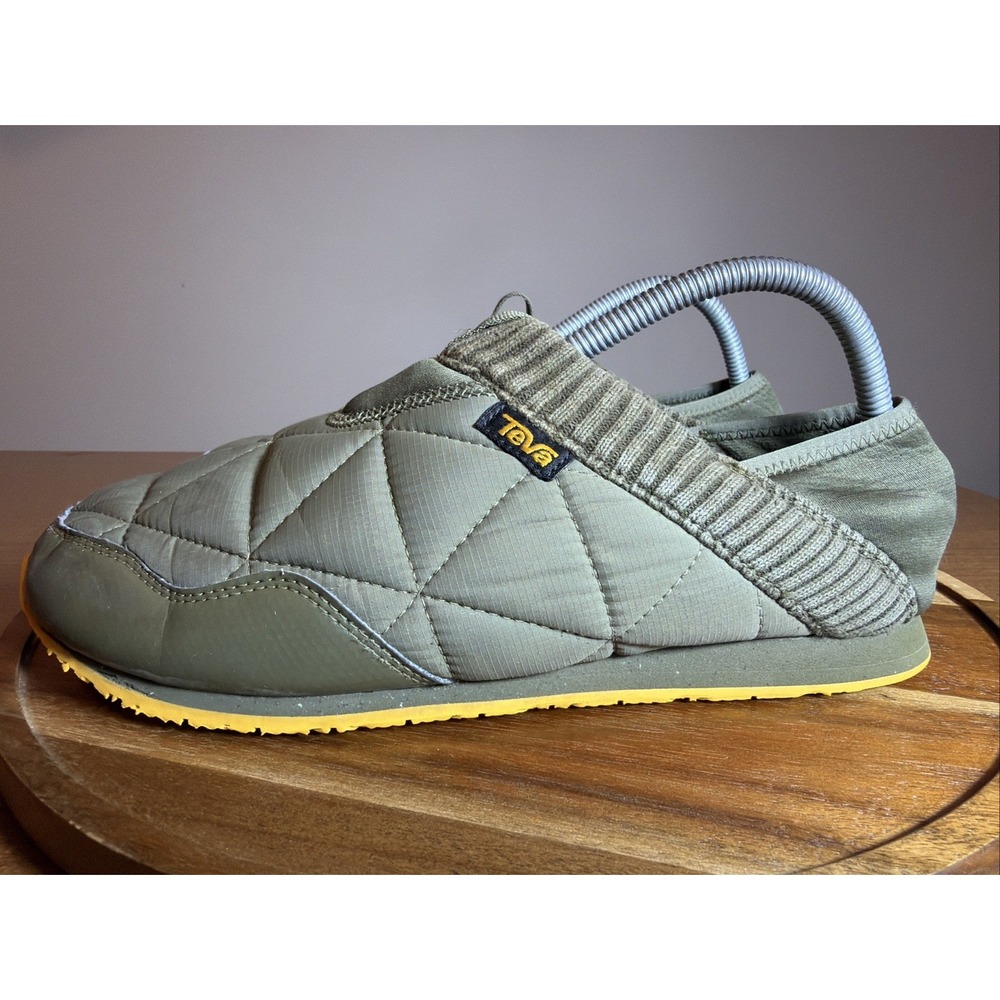 Teva Mens ReEmber Ember Moc Dark Olive Slip On Shoes 1125472 US 8